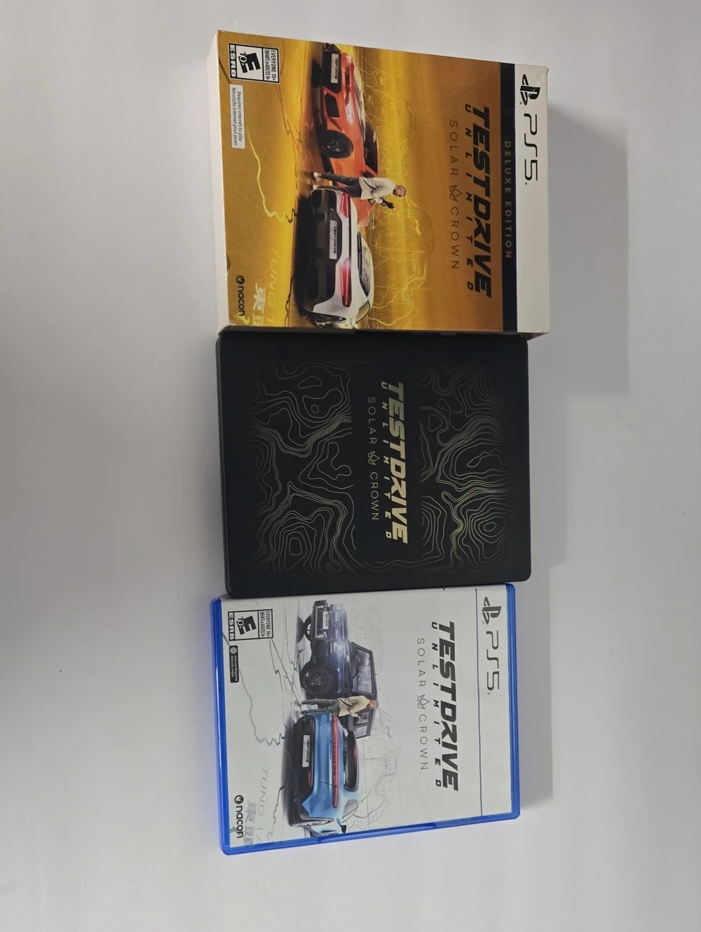 Sony PlayStation 5 Test Drive Unlimited Solar Crown - Black & Gold Set